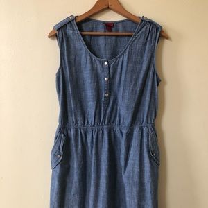 SOLD ON MERCARI - Denim sleeveless dress